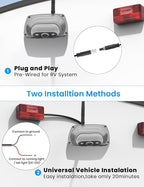 2.5D Display Wireless reversing Camera System FHD 1080P 10.26-inch touchable - Image 2