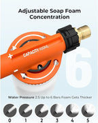 Car Wash Foam Gun + Microfiber Wash Mitt - Image 4