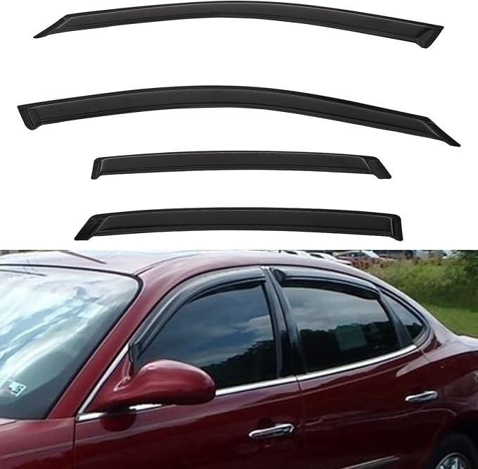 4pcs Window Visors Compatible by LQQDP