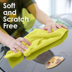 Avalon Towels Microfiber Cleaning Cloths Size 16" x 16", Highly Absorbent - Image 4