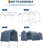 7*12F Outdoor Storage Shed - Image 7