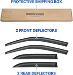 Window Visors Rain Guards Shield - Image 6