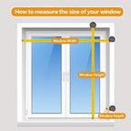 Persilux Cordless Zebra Blinds for Windows Free-Stop Roller Window Shades Dual - Image 6
