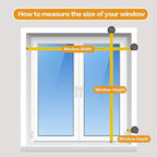 Persilux Cordless Zebra Blinds for Windows Free-Stop Dual Layer Roller Windows - Image 6