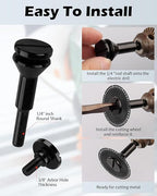 Die Grinder Accessories 3/8" & 1/4" Arbor Hole, 8 Pack Mounting Mandrel - Image 6
