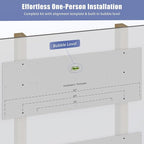 4-Pack 2x3ft Garage Shelving Wall Mounted, 800LB Capacity - Image 8