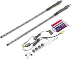 Wsays 2pcs 4ft RGB Led Whip Light - Image 9