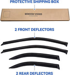 Window Visors Rain Guards Shield - Image 5