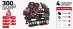 Power Tool Organizer Wall Mount, Heavy Duty 4-Tier Garage Storage Rack - Image 8