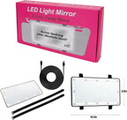 Car Vanity Mirror, with 3 Light Modes & 60 LEDs - Image 7