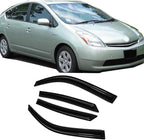 4pc Sun Rain Guards Window Visor Wind Deflector Compatible - Image 6