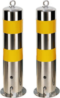 Safety Barrier Bollard, Steel Car Parking Protection Posts, Caution Cones by Unknown
