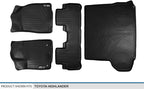 MAXLINER All Weather Custom Fit 2 Row & Cargo Liner Behind The 2nd Row Floor - Image 6