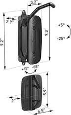 monTEK Swivel Bike Wall Mount, Bike Hangers - Image 7