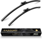Front Windshield Wipers, 2-Piece Set by GARDIMU