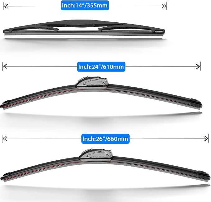 Windshield Wiper Blade Set Replacement - Image 5