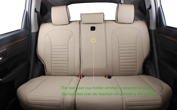 EKR Accord Car Seat Covers for Honda Accord 2023 2024 2025 LX Leather Car Seat - Image 3