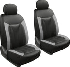 GIANT PANDA 2-Pack Front Mesh Car Seat Covers Custom Fit Toyota Tacoma 2016 - Image 8