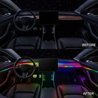Dreamcolor Acrylic Interior Car LED Strip Light 43-inch, which fit - Image 4