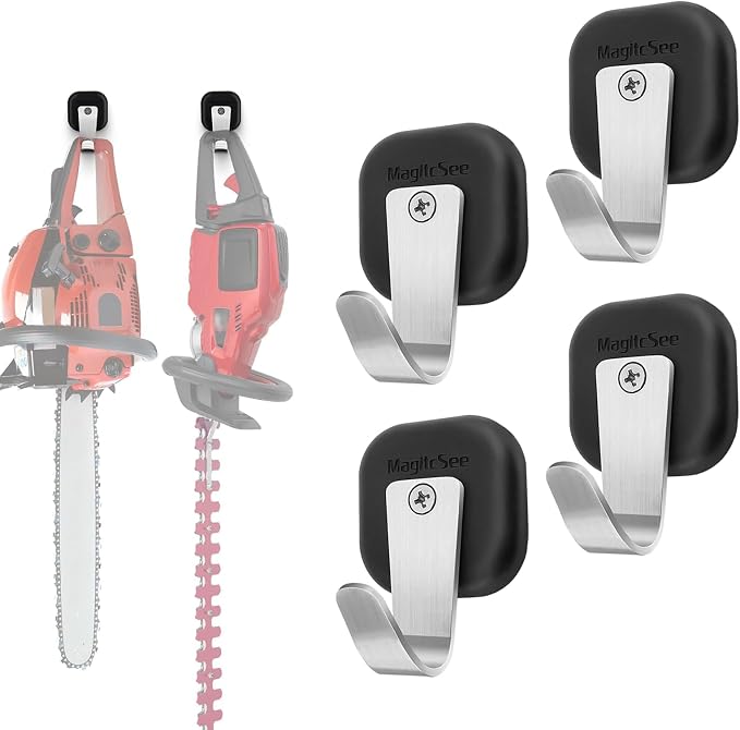 Upgraded Heavy Duty Magnetic Hook, Powerful Magnet Versalite Indoor and Outdoor by MagitcSee