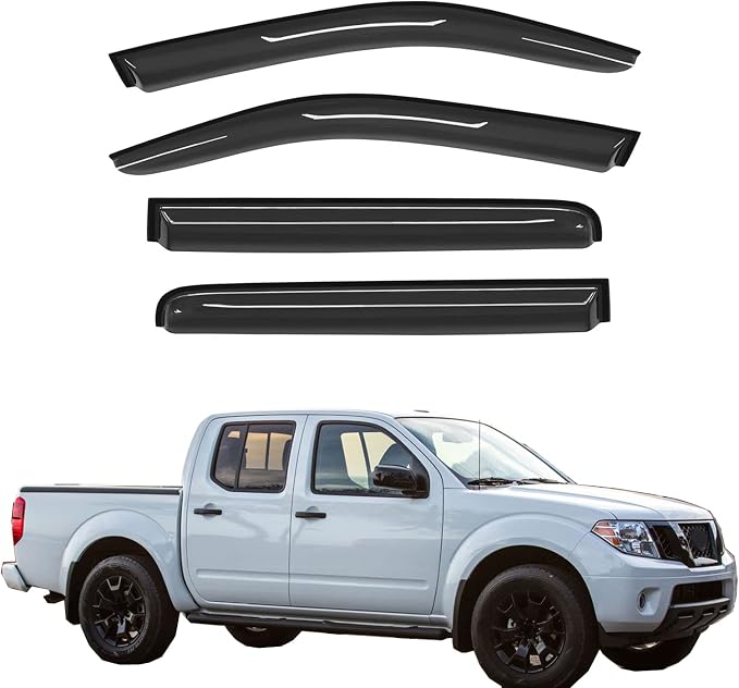 Smoke Window Visors Compatible by GLDIFA
