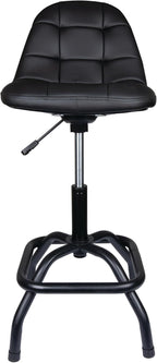Performance Tool W85031 Pneumatic High Back Adjustable Swivel Bar Stool - Image 3