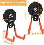 Strong Magnetic Hooks Heavy Duty, 2.59" Garage Magnet Hooks - Image 2
