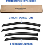 Window Visors Rain Guards for 2006-2013 Chevy Impala, Out-Channel Window Vent - Image 5