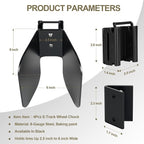 4 Pack E-Track Wheel Chock for E-Track System |E Track Motorcycle Wheel chocks - Image 2