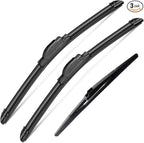 3Pcs Toyota Sienna Windshield Wiper Blades by SCTIOANSNOemWiperBlades