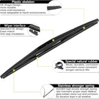 AUTOBOO 16"+16" Windshield Wipers - Image 3