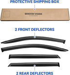 Window Visors Rain Guards for 2016 2017 2018 2019 2020 2021 Hyundai Tucson - Image 5