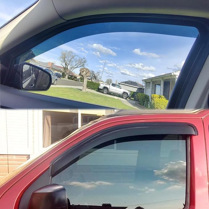 Side Window Visors Wind Deflector Set fit - Image 4