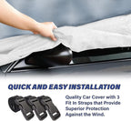 iCarCover Premium Car Cover for 1975-1977 Pontiac Astre 2-Door, 4-Door Heavy - Image 8