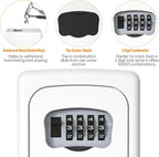 Key Lock Box Wall Mounted, Fayleeko 4 Digit Combination Lockbox - Image 6