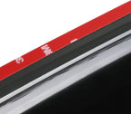 4pcs Outside Mount Style Window Rain Guards Durable Side Wind Deflectors Dark - Image 5