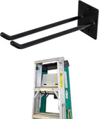 StoreYourBoard Ladder Storage Wall Hook – Heavy Duty Steel Ladder Hanger by StoreYourBoard