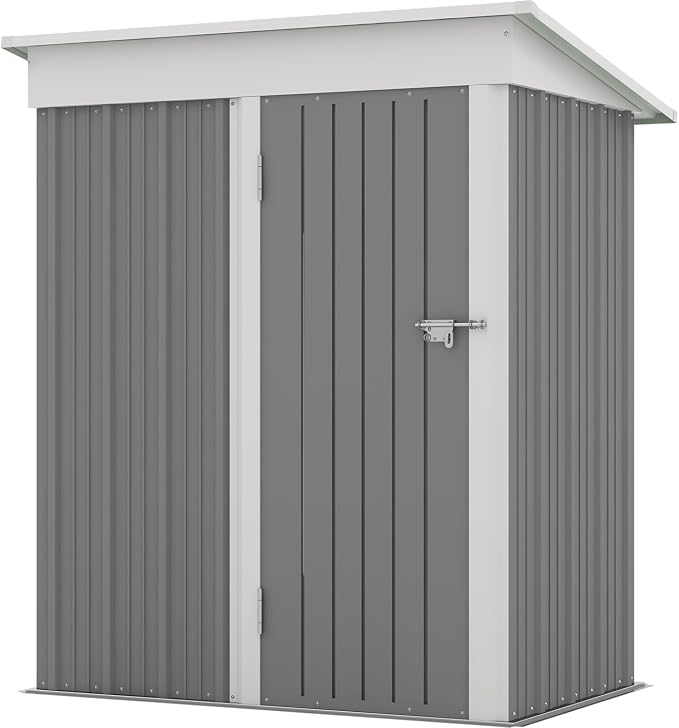Patiowell 5x3 FT Outdoor Storage Shed, Garden Tool Shed - Image 7