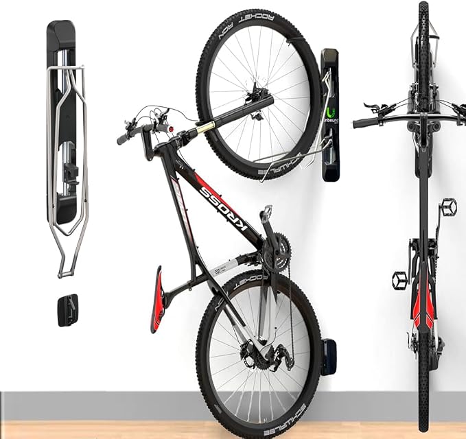 Unbound Bike Storage Rack: Swivel Wall Mount by Unbound