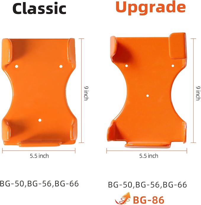Leaf Blower Hanger, 2 Pack Handheld Blower Rack - Image 2