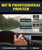 Oil Change Stickers for Windshield Personalized - Image 6