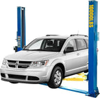 110V Two Post Car Lift 10, 000 LBS Heavy Duty Floor Plate 2 Posts Auto Hoist - Image 8