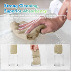 HOMEXCEL Brown Microfiber Cleaning Cloth 12 Pack, 12.5 x 12.5 inch Microfiber - Image 5