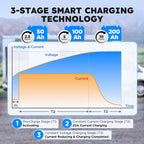 12V 20A Lithium Battery Charger 14.6V LiFePO4 Battery Charger - Image 5