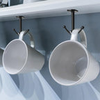 Ball Two Prong Ceiling Hook for Closet Top Bathroom Kitchen Cabinet Garage Pack - Image 4