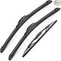 3Pcs Windshield Wiper Blades for Cadillac XT5 2017 2018 2019 2020 2021 2022 2023 by SCTIOANSNOemWiperBlades