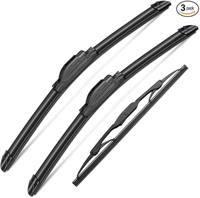 3Pcs Windshield Wiper Blades for Cadillac XT5 2017 2018 2019 2020 2021 2022 2023 by SCTIOANSNOemWiperBlades