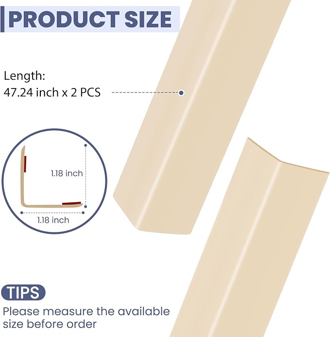 2PCS Wall Corner Protectors Guards - Image 5