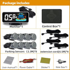 Car Parking Sensors Kit Reverse Radar parktronic System Auto Electronics - Image 2