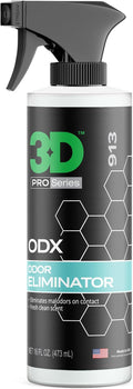 3D ODX - Automotive Odor Eliminator - Deodorizes Pet, & Other Linger Odors - by 3DCarCare
